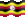 Extra Small animated flag of Uganda