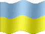Animated Ukraine flags