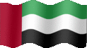 Animated United Arab Emirates flags