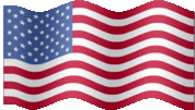 Large animated flag of United States