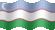 Small still flag of Uzbekistan