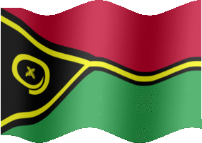 Extra Large still flag of Vanuatu
