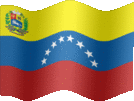 Large still flag of Venezuela