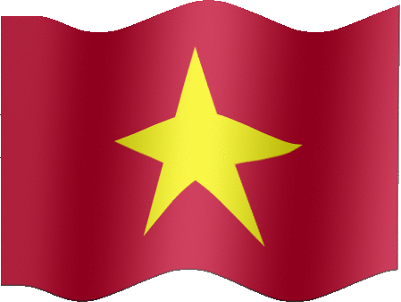 Very Big still flag of Vietnam