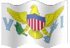 Medium animated flag of Virgin Islands