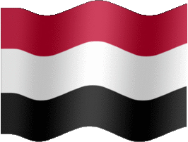 Extra Large still flag of Yemen