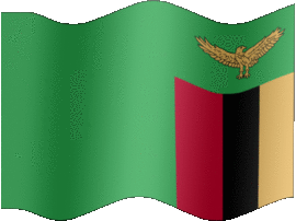 Extra Large still flag of Zambia