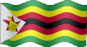 Animated Zimbabwe flags