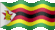 Small still flag of Zimbabwe