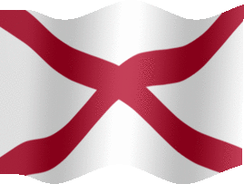 Extra Large still flag of Alabama