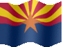 Medium animated flag of Arizona