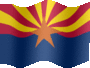 Animated Arizona flags