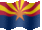 Small animated flag of Arizona