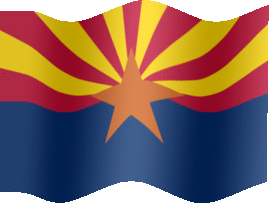 Extra Large still flag of Arizona