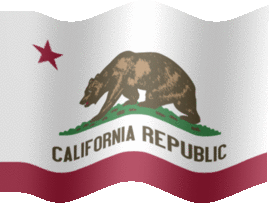 Extra Large still flag of California