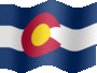 Animated Colorado flags