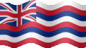 Animated Hawaii flags