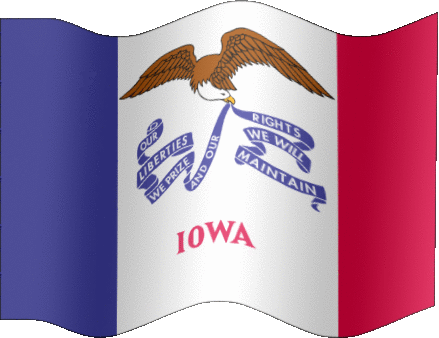Very Big still flag of Iowa
