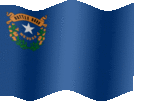 Large animated flag of Nevada