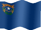 Large still flag of Nevada