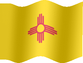 Extra Large still flag of New Mexico