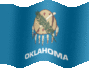 Medium animated flag of Oklahoma