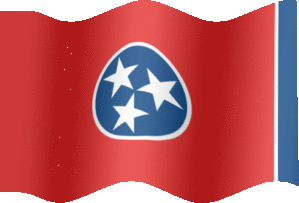 Extra Large still flag of Tennessee
