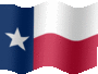 Medium still flag of Texas