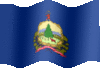 Medium still flag of Vermont