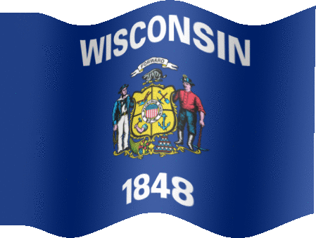 Very Big still flag of Wisconsin