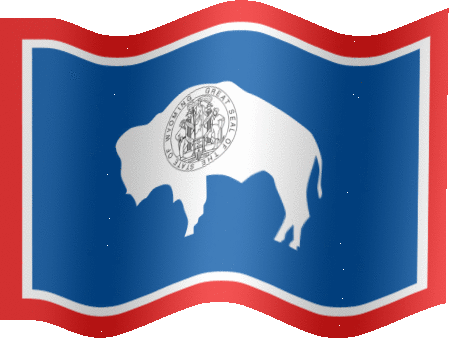 Very Big still flag of Wyoming
