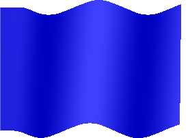 Extra Large animated flag of Blue flag