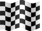Large animated flag of Checkered flag