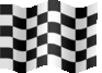 Medium animated flag of Checkered flag