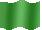 Small animated flag of Green flag