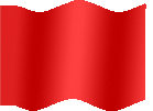 Large animated flag of Red flag